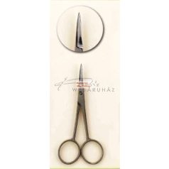 Rozsdamentes hegyes egyenes olló - 10 cm