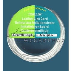 Bőrhatású Szálak, 1mm - Fehér
