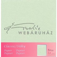   Metál fényű papír - Menta színű karton 250gr - kétoldalas