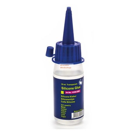 Szilikon ragasztó 30ml - átlátszó