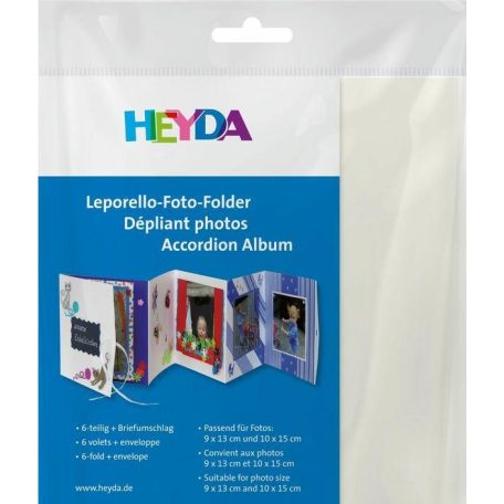 HEYDA Leporelló Fotó album