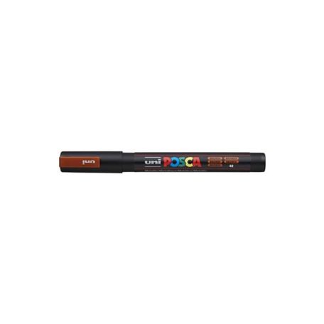 Dekormarker, 0,9-1,3 mm, UNI "Posca PC-3M" - Bronz 042