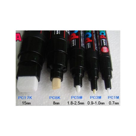 Posca filc, 0,9-1,3 mm, UNI Posca PC-3M - Smaragd zöld 31