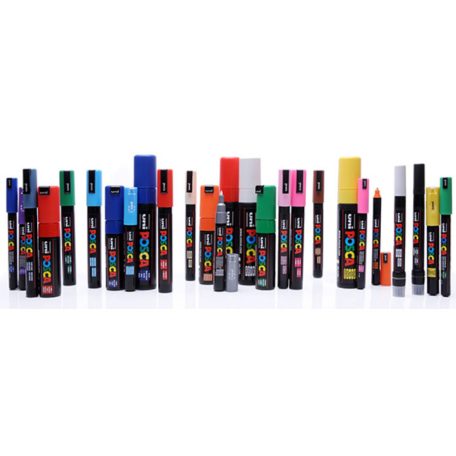 Posca filc, 0,9-1,3 mm, UNI Posca PC-3M - Tengerzöld P6