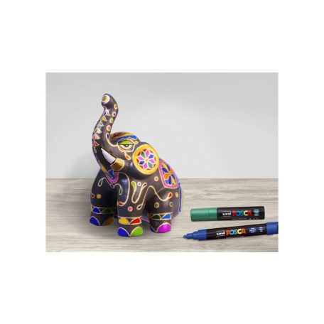 Posca filc, 0,9-1,3 mm, UNI Posca PC-3M - Tengerzöld P6