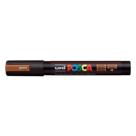 Dekormarker, 1,8-2,5 mm, UNI "Posca PC-5M", bronz 42