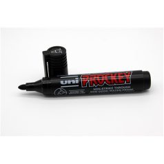 Filctoll - UNI PM-126 - 2,0 - 5,7 mm, fekete, vízbázisú filctoll 