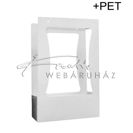 Papírdoboz készlet, 4 db-os, VIR.T+PET fehér 22x11x34 cm