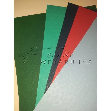 Kartonpapír - Több színben - pöttyös karton 31x21cm