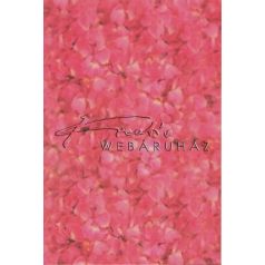 Transzparens papír - Pink Hortenzia