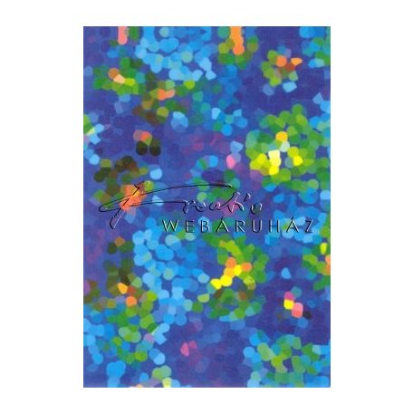 Transzparens papír - Kék Mozaik