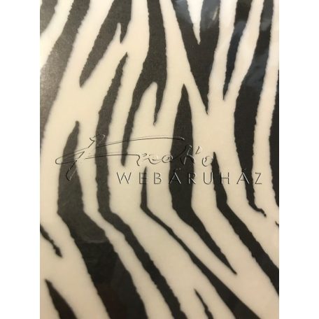 Kreatív hobby - Transzparens papír - Szafari Mintás - Zebra