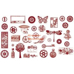 Scrapbook nyomda-Fogaskerék