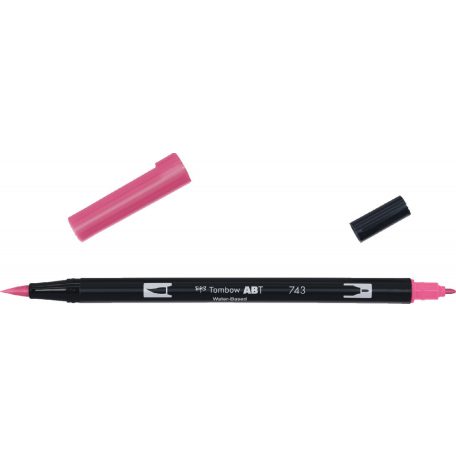 Tombow ABT Dual Brush Pen - szín: 743 (Hot Pink)