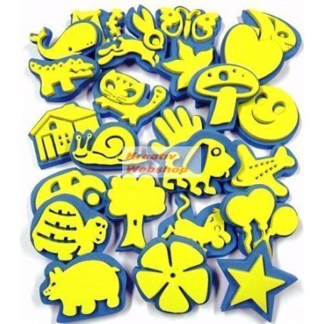 Óriás nyomdakészlet - Dekorgumi - 24 minta