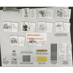 Kreatív hobby - Hobby művész - Grafikai készlet - Rajzolj könnyen állatokat!