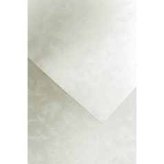  Domborított karton - Felhő mintás karton, 220gr, A4, 1 lap - Fehér színű