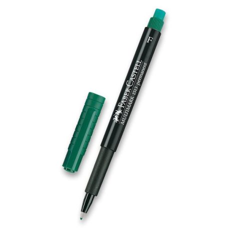 Tartós jelölő Faber-Castell Multimark – zöld F