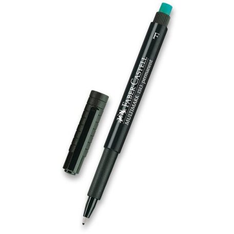 Tartós jelölő Faber-Castell Multimark – fekete F