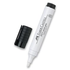 Wide marker fehér Faber-Castell