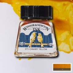 Tinta Winsor Newton 14ml – 123 kanárisárga