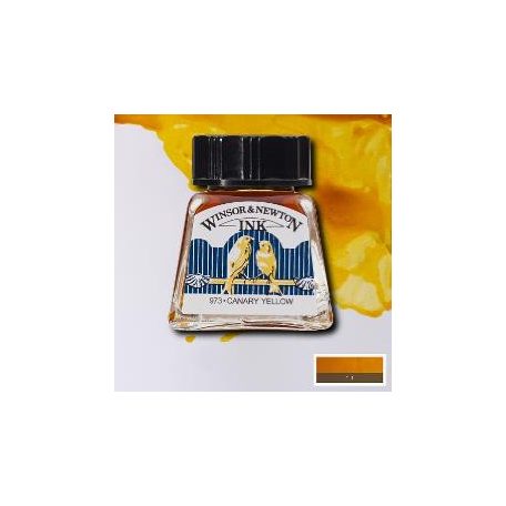 Tinta Winsor Newton 14ml – 123 kanárisárga