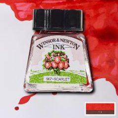 Tinta Winsor Newton 14ml – 601 skarlátvörös