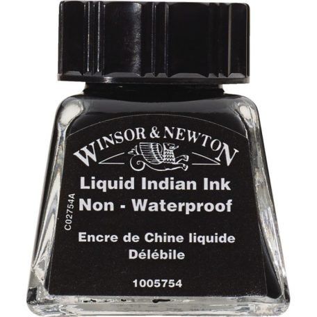 Tinta Winsor&Newton 14ml - 754 Liquid Indian Ink