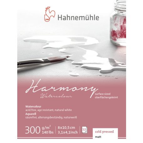 Akvarell tömb HHM Harmony 8x10.5cm 300g CP