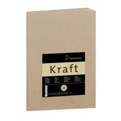 Vázlattömb Hahnemühle Kraft 120g A5 ragasztott kötés