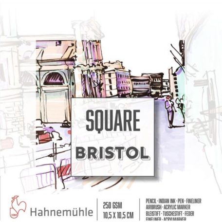 Vázlattömb Hahnemühle Square Bristol 250g