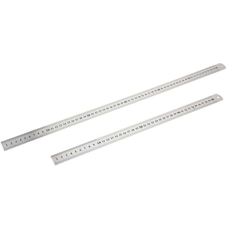 Fém vonalzó acél 60cm