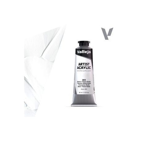 Vallejo Artist akril festék 60ml – 303 Titanium White Rutile