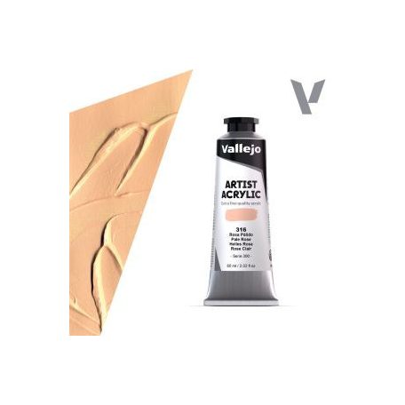 Vallejo Artist akril festék 60ml – 316 Pale Rose