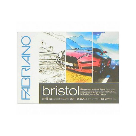 Pad Fabriano Bristol 250g A4