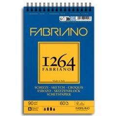 Vázlatkönyv Fabriano Schizzi 1264 90g A5