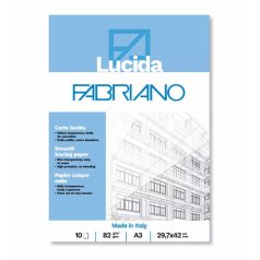 Tracing paper Fabriano in block A4 82g