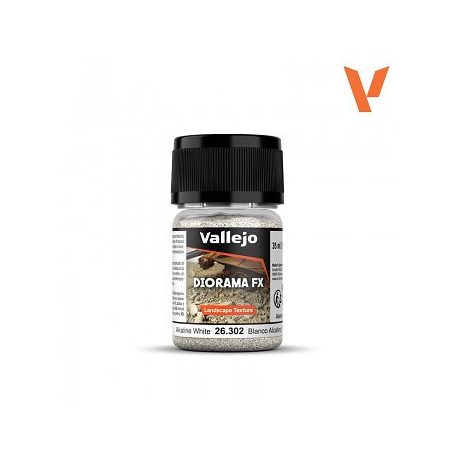 Vallejo Diorama FX 35ml – Alkaline White 1-2mm