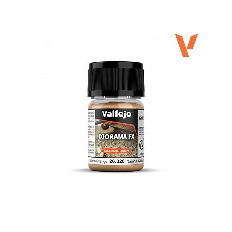 Vallejo Diorama FX 35ml – Warm Orange 0,1-1mm