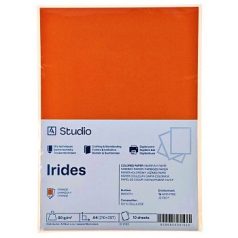 Színes papír A4 80g Irides – narancs 10 lap