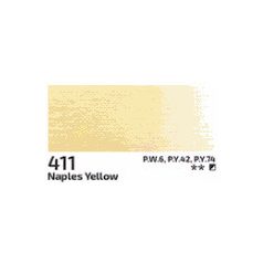 Akril festék Rosa 75ml – 411 naples yellow