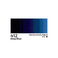 Akril festék Rosa 75ml – 412 deep blue