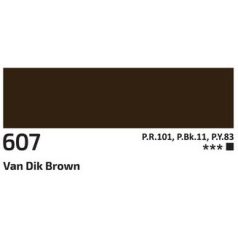 Akril festék Rosa 60ml – 607 Van dyck barna