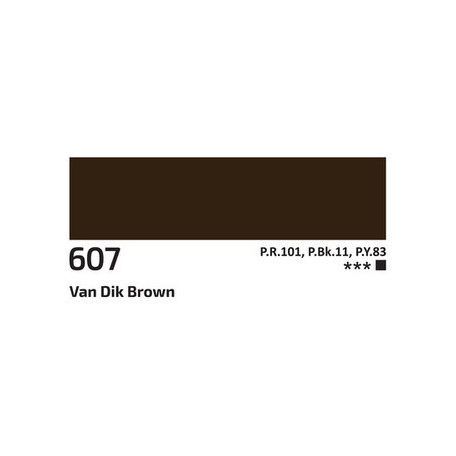 Akril festék Rosa 60ml – 607 Van dyck barna