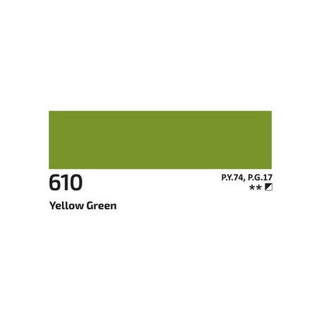 Akril festék Rosa 60ml – 610 sárgás zöld