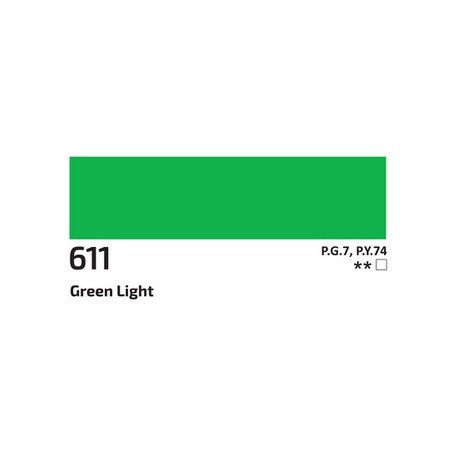 Akril festék Rosa 60ml – 611 világos zöld