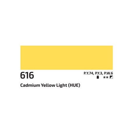 Akril festék Rosa 60ml – 616 kadmium Világos sárga