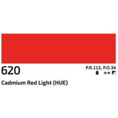 Akril festék Rosa 60ml – 620 kadmium Világos vörös