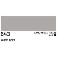 Akril festék Rosa 60ml – 643 meleg szürke