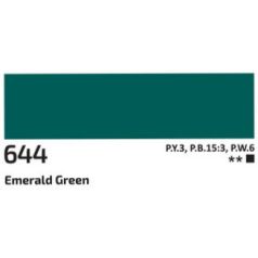 Akril festék Rosa 60ml – 644 smaragdzöld